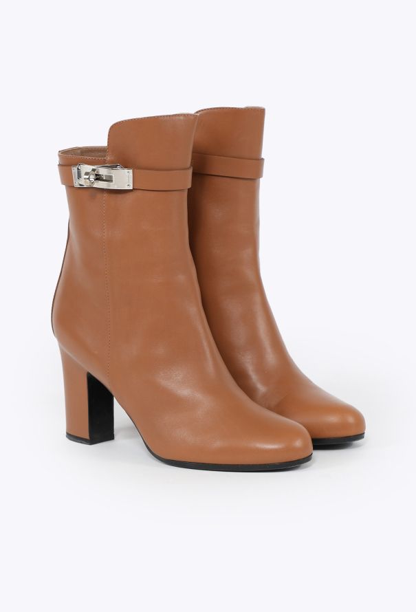 Hermès 2024 Joueuse Leather Ankle Boots - 3