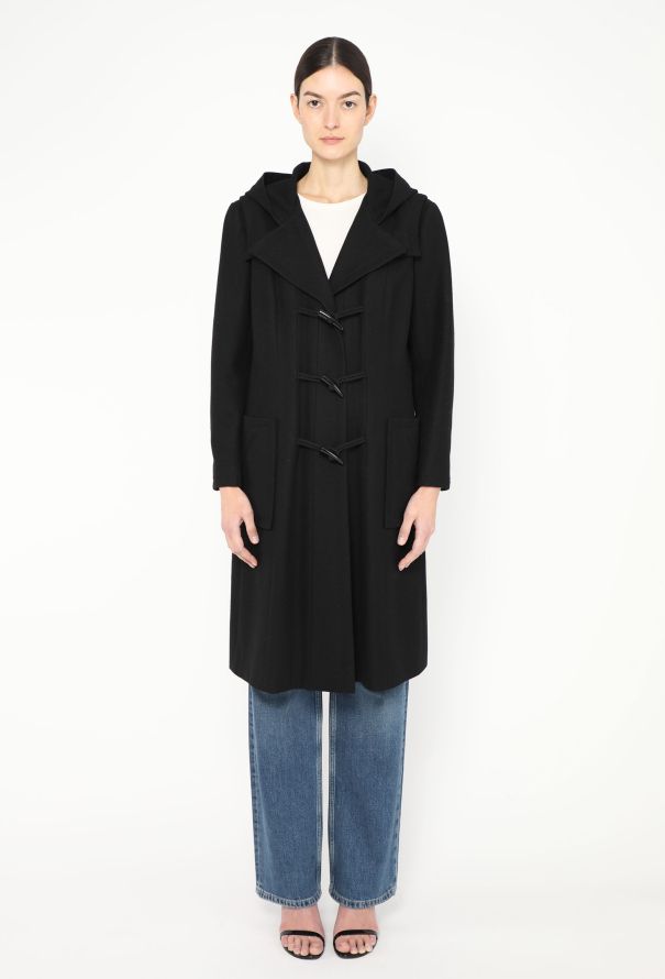 Chanel 2006 Hooded 'CC' Duffle Coat - 2 Chanel 2006 Hooded 'CC' Duffle Coat - 2