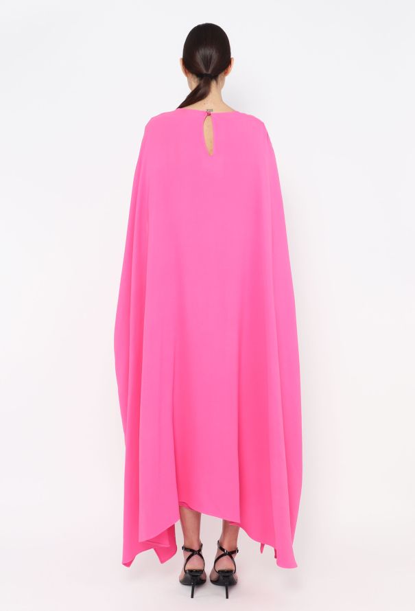 Valentino 2022 Asymmetrical Silk Kaftan - 4