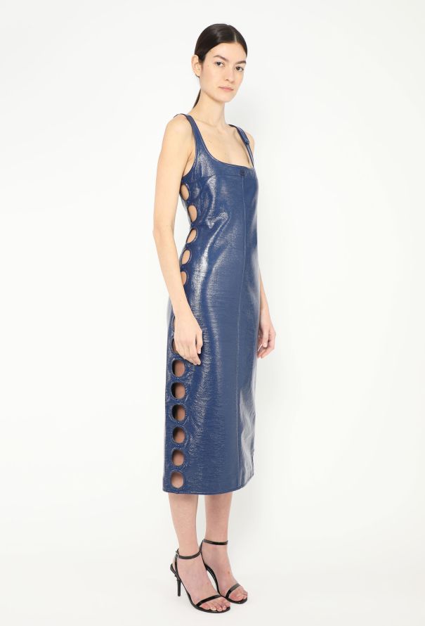 Courrèges F/W 2021 Cut-Out Vinyl Dress - 1