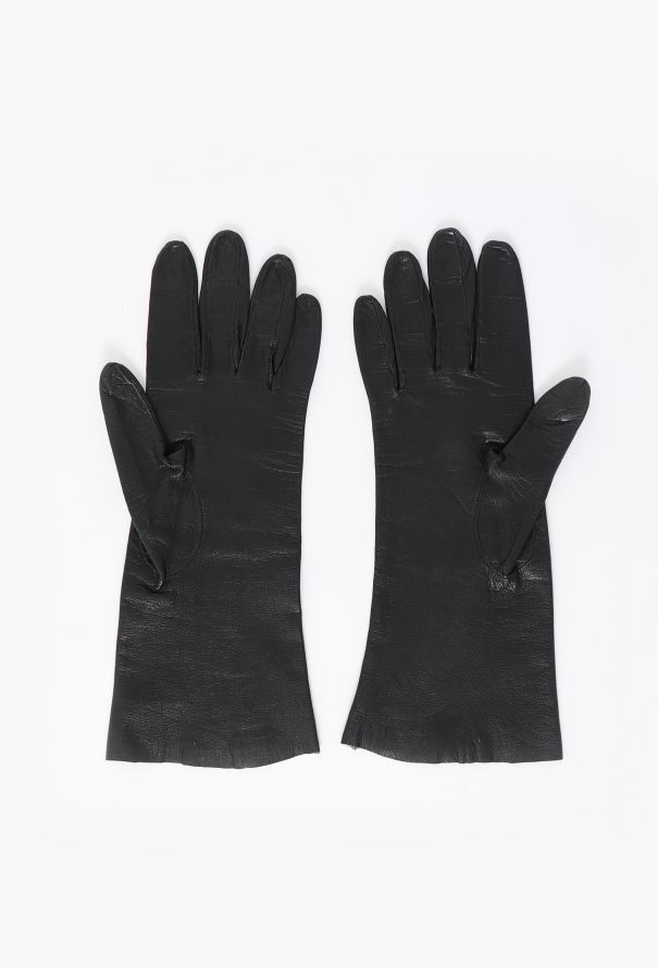 Dior Vintage Leather Gloves - 3 Dior Vintage Leather Gloves - 3