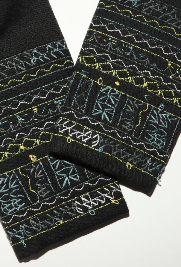 Kenzo 2022 Embroidered Twill Blazer - 6