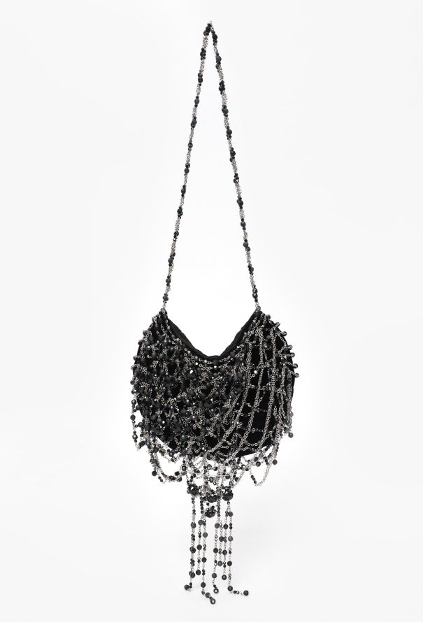 2000s Swarovski Couture Beaded Purse - 1