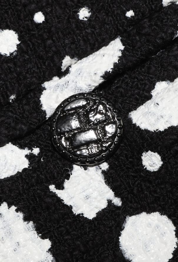 Chanel Bicolor Printed Tweed Jacket, 2015 - 8