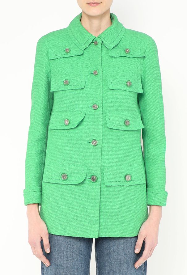 Chanel Resort 2020 Bouclé Pocket Jacket - 1