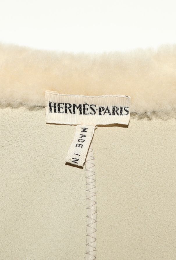 Hermès Margiela 2000s Lambskin Fur Jacket - 6 Hermès Margiela 2000s Lambskin Fur Jacket - 6