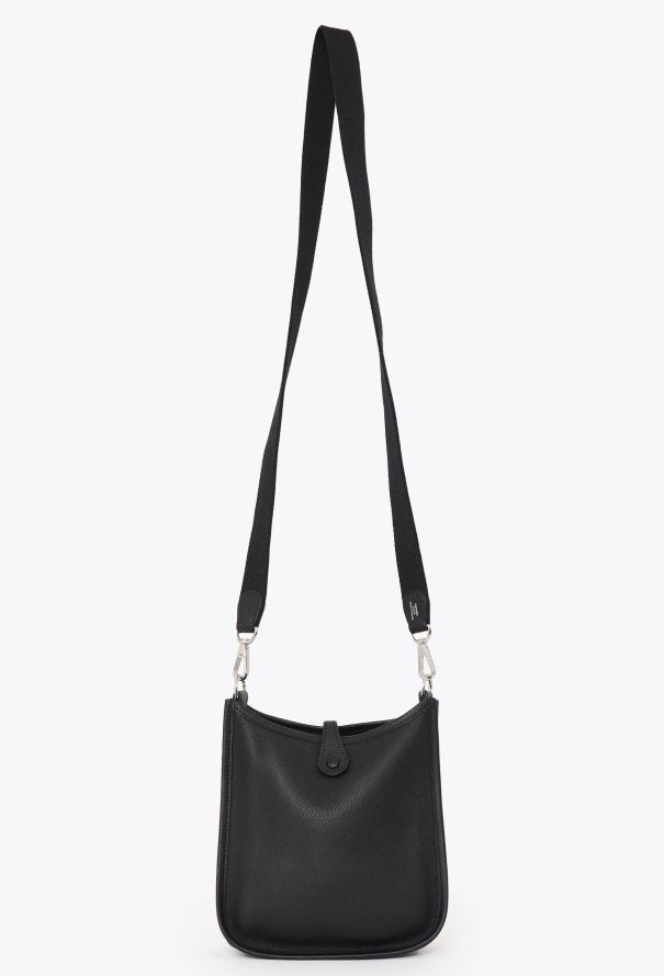 Hermès Black Epsom Mini Evelyne Bag - 3