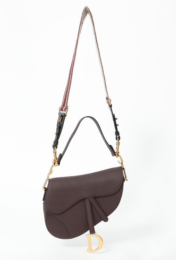Christian Dior Amarante Medium Saddle Bag - 1