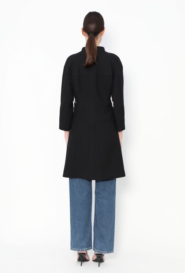 Courrèges 2000s Belted Flared Coat - 6