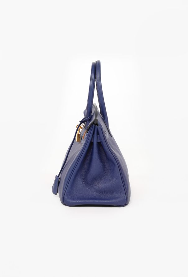 Hermès Bleu Sapphire Togo Birkin 30 - 5