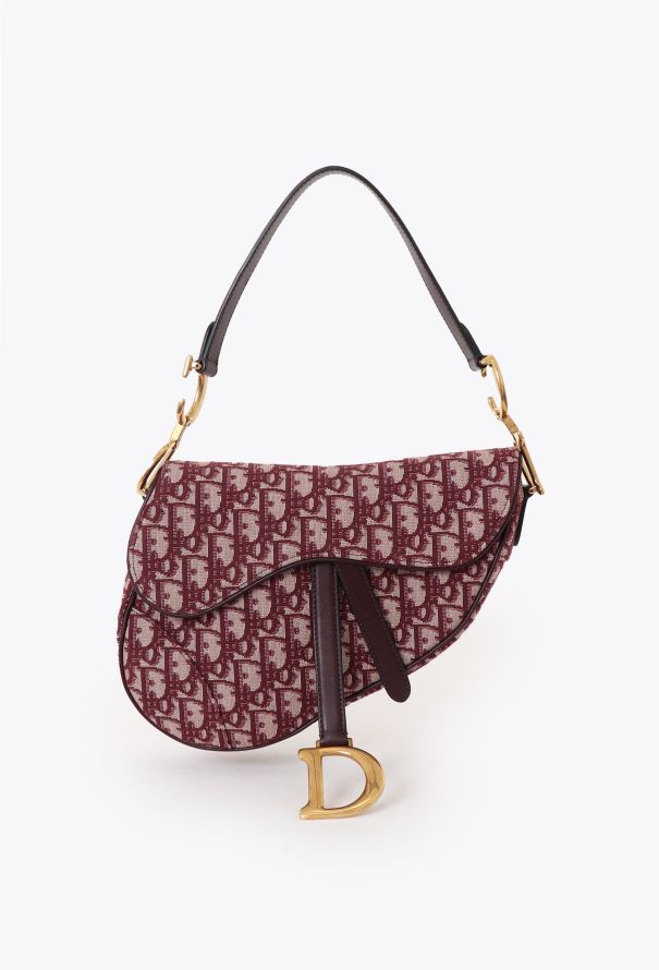 Dior Oblique Medium Saddle Bag - 1
