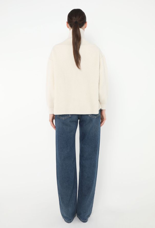 Alaïa 2021 Turtleneck Ribbed Sweater - 6