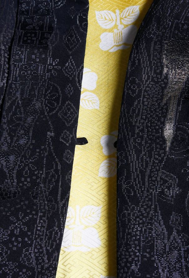 World Treasures Authentic Metallic Jacquard Kimono - 4