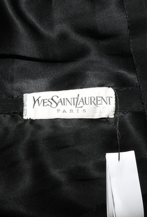 Saint Laurent HIGHLY COLLECTOR Spring 1969 Haute Couture Organza Gown - 10