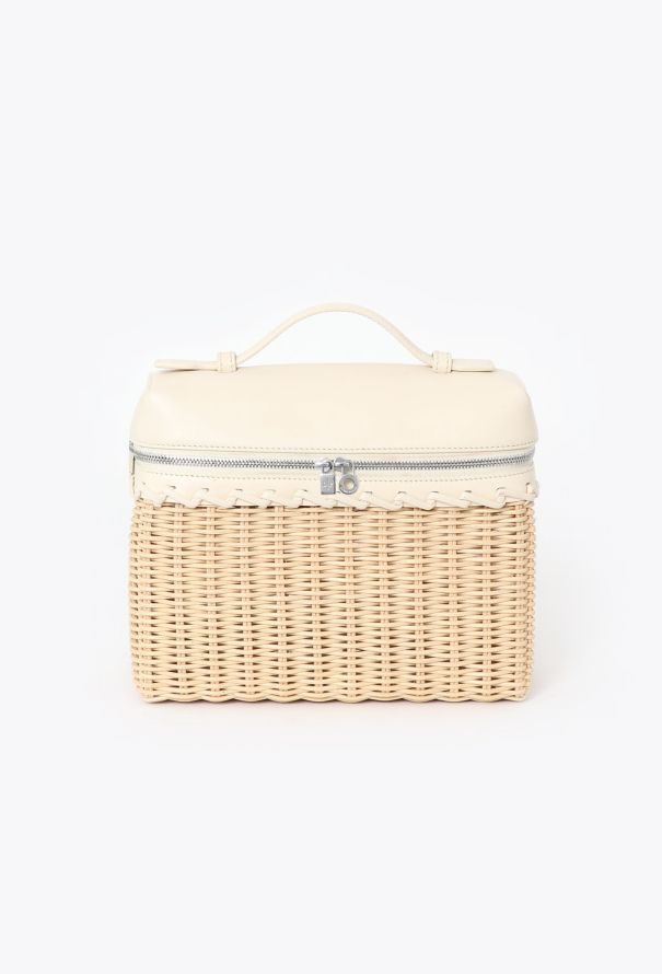 Loro Piana Wicker & Leather Extra Pocket L19 - 1