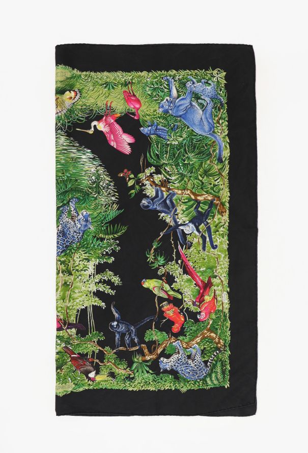 Hermès Vintage 'Equateur' 90cm Silk Carré - 2
