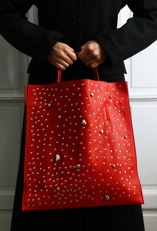 Céline S/S 2017 Studded Vertical Tote Bag - 1