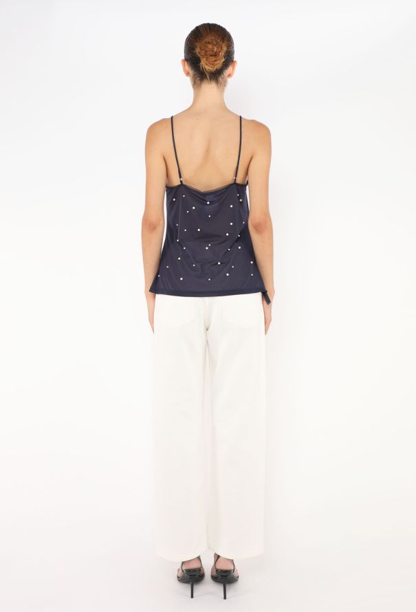 Chanel 2014 Pearl 'CC' Camisole - 4