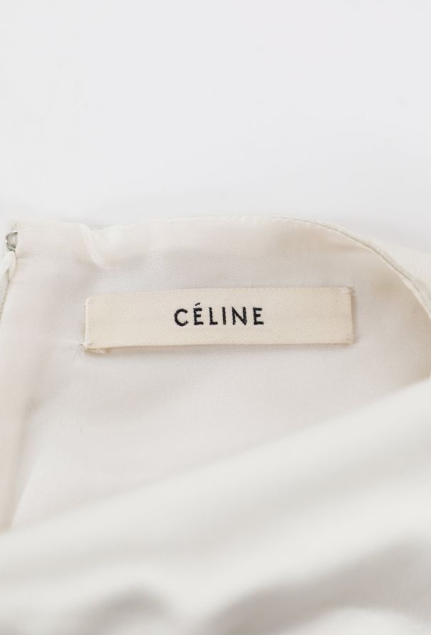 Céline S/S 2013 Iridescent Charmeuse Top - 5