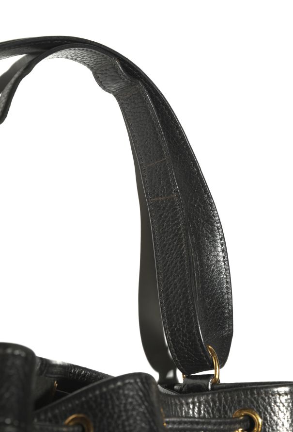 Hermès '90s Black Ardennes Market Bag - 12 Hermès '90s Black Ardennes Market Bag - 12