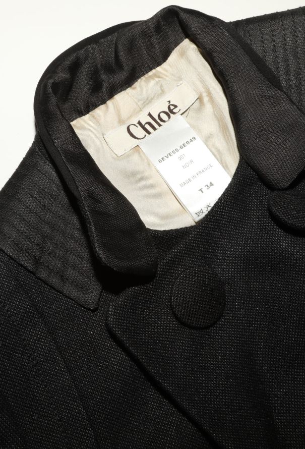 Chloé S/S 2006 Silk Épaulette Jacket - 7 Chloé S/S 2006 Silk Épaulette Jacket - 7