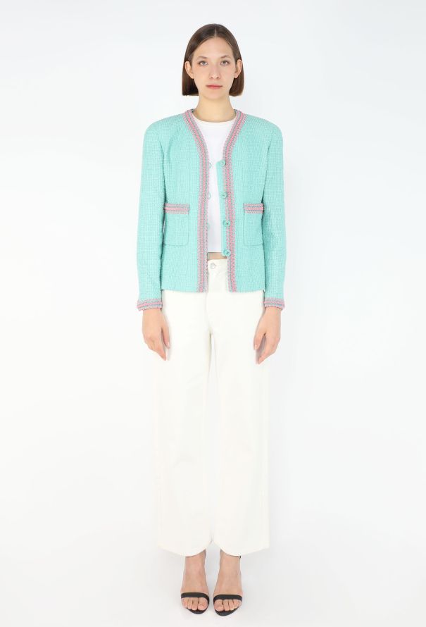 Chanel Braided Trim Tweed Ensemble, S/S 1994 - 9