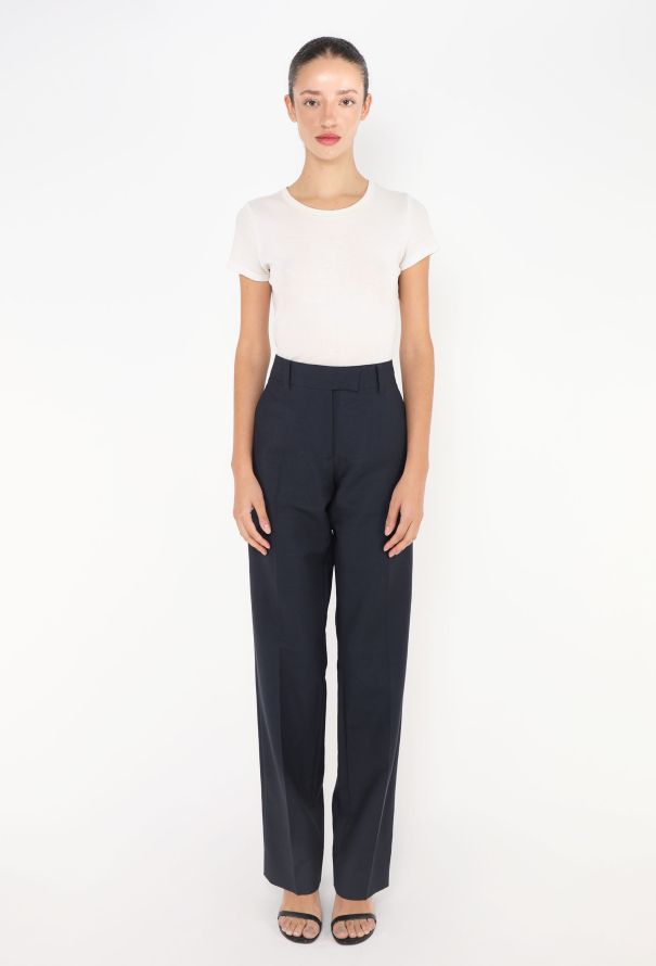 Miu Miu S/S 2025 Mohair Crepe Trouser - 3 Miu Miu S/S 2025 Mohair Crepe Trouser - 3