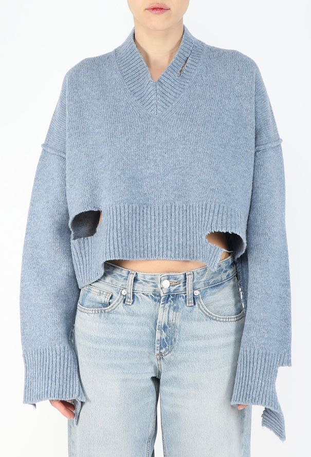 Céline Pre-Fall 2017 Distressed Sweater - 3