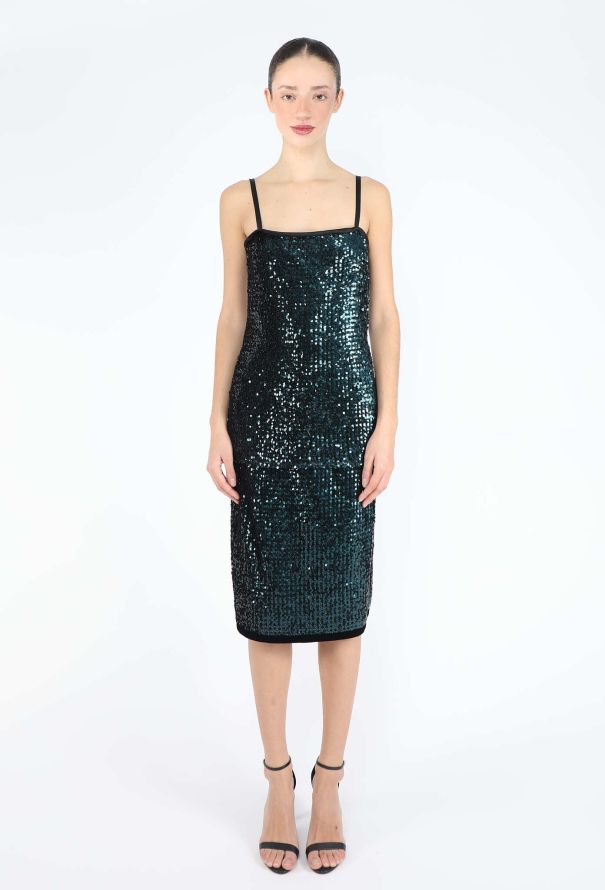 Saint Laurent Fall 1983 Sequin Skirt Ensemble - 4