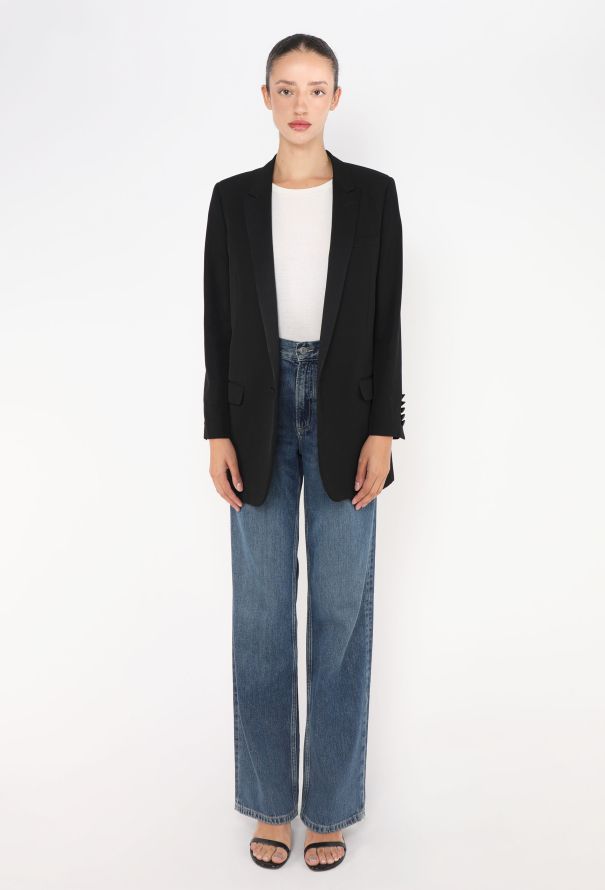 Saint Laurent S/S 2014 Smoking Blazer - 4