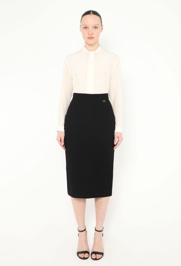 Chanel Resort 2012 Bouclé 'CC' Skirt - 1