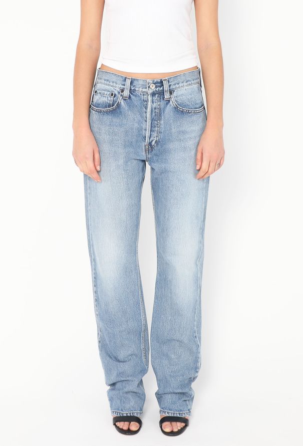 Balenciaga S/S 2018 Washed Denim Jeans - 3