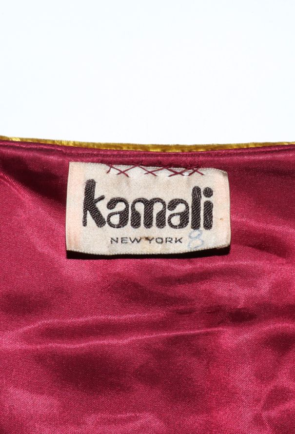 Norma Kamali Landscape Velvet Cape, 1970s - 7