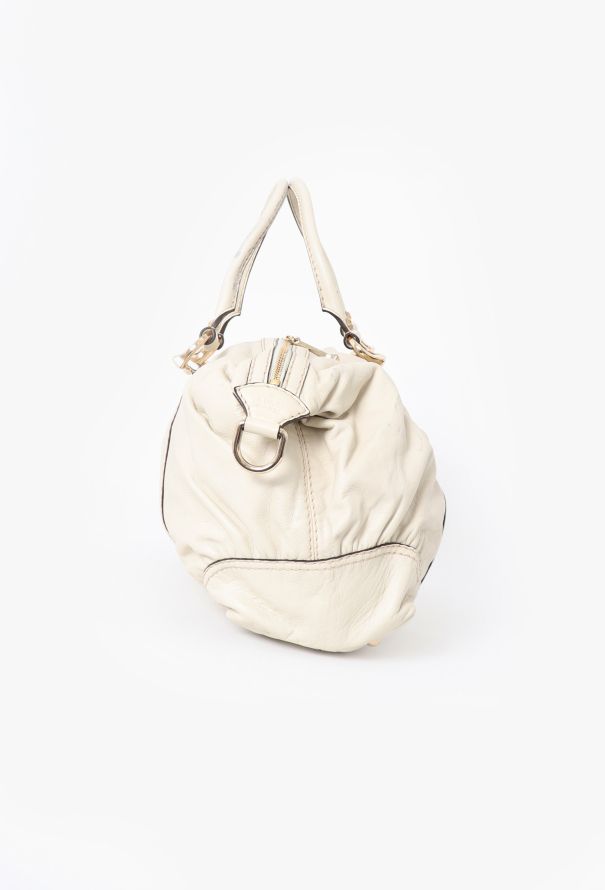 chiiiibag NEW Boston ニュー ボストンwhite beige chiiiibag NEW Boston ニュー ボストンwhite beige