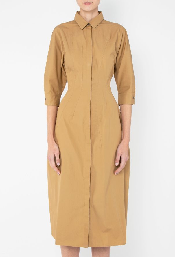 Jil Sander Flared Poplin Dress - 3 Jil Sander Flared Poplin Dress - 3