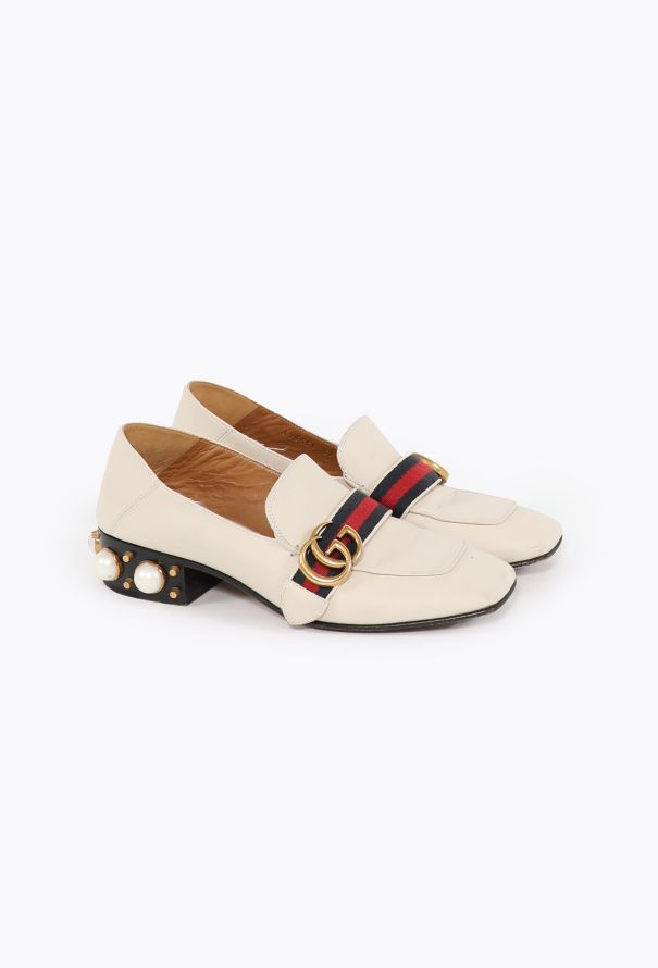 Gucci Peyton Marmont Pearl Loafers - 3
