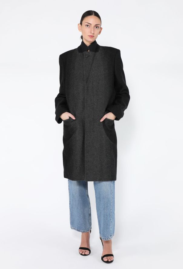 Maison Margiela 2012 Gradient Wool Coat - 2