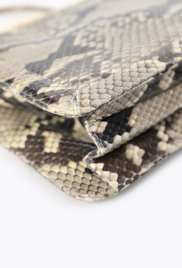 Judith Leiber Python Top-Handle Clutch Bag - 12