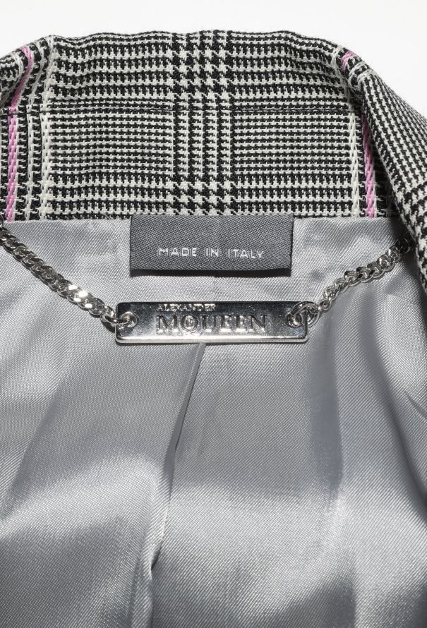 Alexander McQueen Pre-Fall 2019 Plaid Blazer - 7