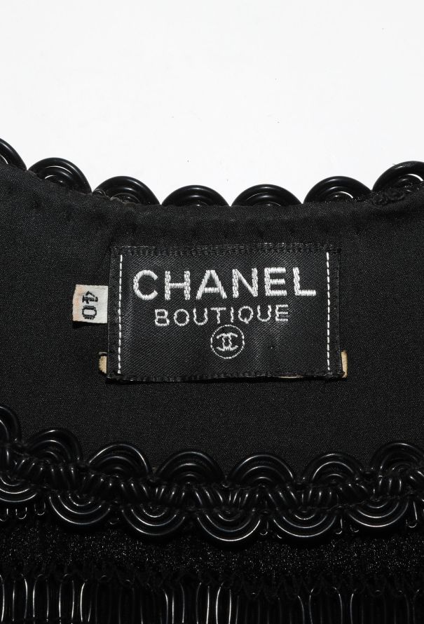 Chanel ICONIC S/S 1994 Vinyl Balloon Dress - 6