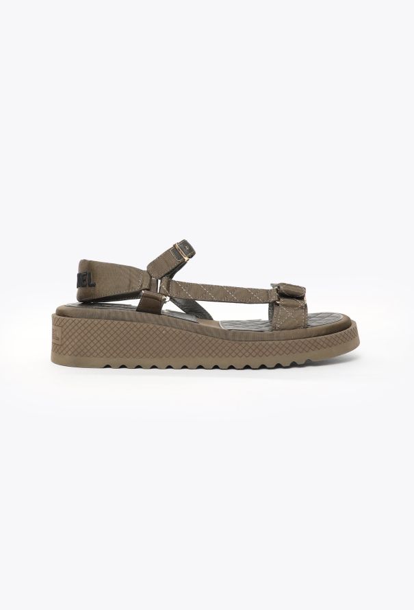 Chanel 2023 Spartiate Quilted Sandals - 1