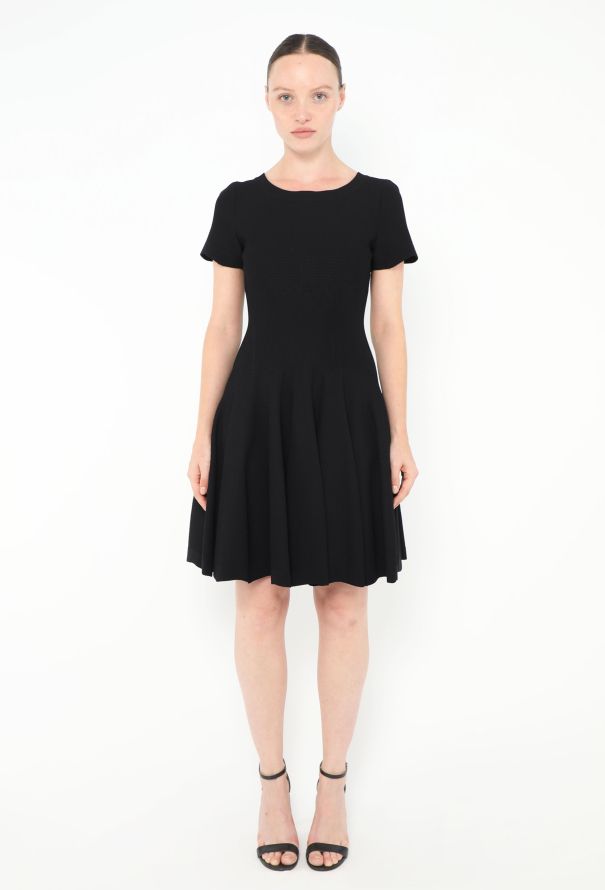 Alaïa Classic Piqué Skater Dress - 1