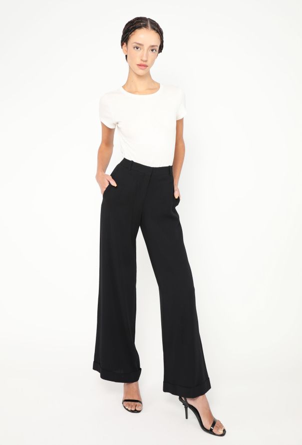 The Row Cuffed Crêpe Trousers - 3 The Row Cuffed Crêpe Trousers - 3