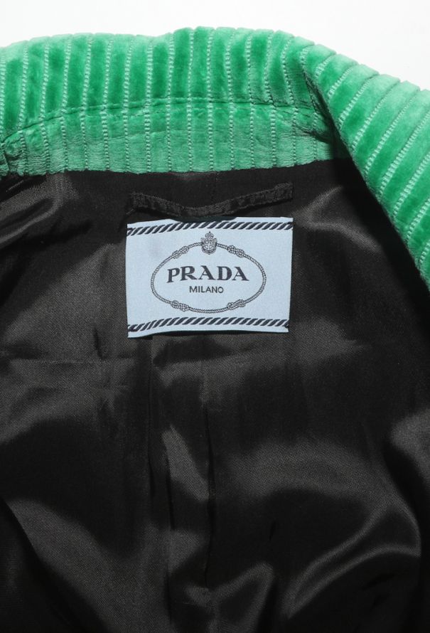 Prada Corduroy Oversized Coat, F/W 2021 - 7
