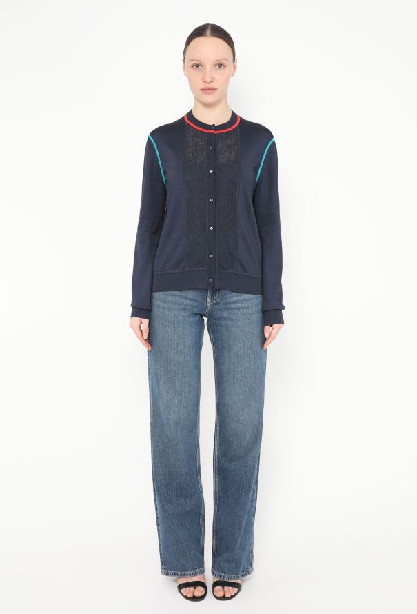 Hermès 2024 'Sous Le Charme d'Orphee' Cardigan - 4 Hermès 2024 'Sous Le Charme d'Orphee' Cardigan - 4