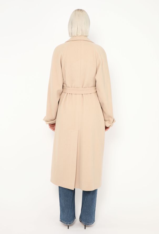 Dior Vintage Belted Twill Coat - 5