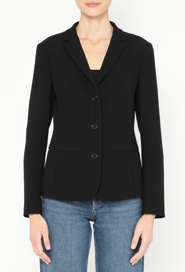 Jil Sander F/W 2008 Pocketed Crêpe Blazer - 1