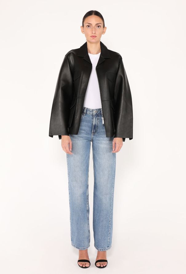 Toteme 2025 Army Leather Jacket - 3 Toteme 2025 Army Leather Jacket - 3