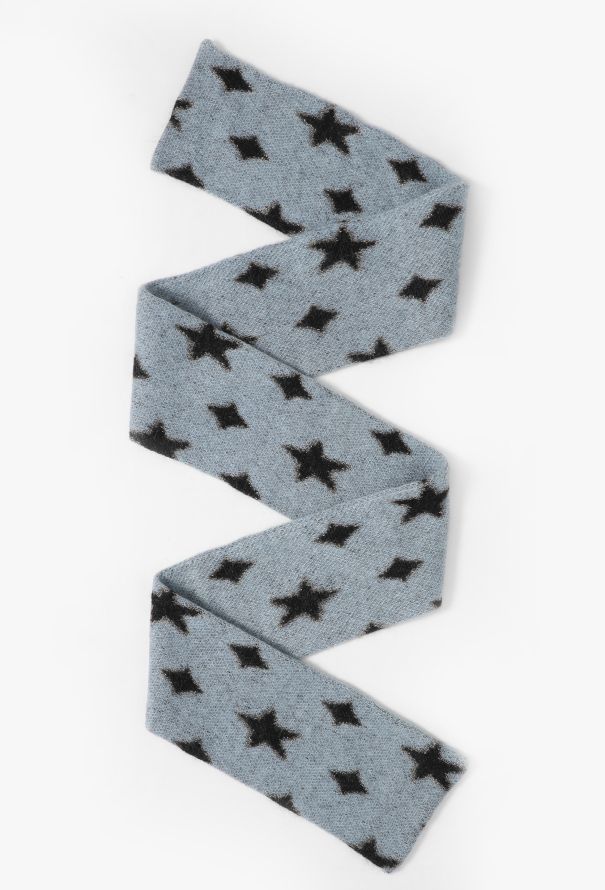 Saint Laurent F/W 2013 Mohair Lamé Star Scarf - 1