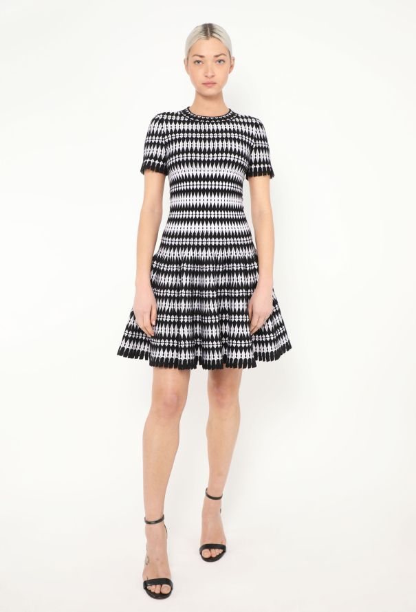 Alaïa F/W 2016 Geometric Skater Dress - 3